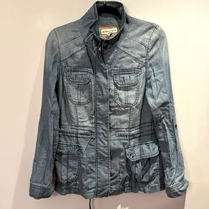 Anthropologie Marrakech Denim Chambray Jacket
